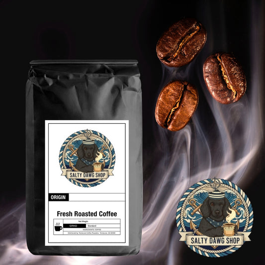 The Paw‑fect Present for Coffee & Tea Lovers a Gift Card from Salty Dawg Shop